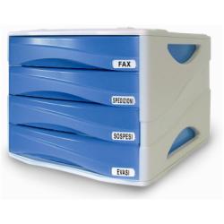 CASSETTIERA 4 CASSETTI AZZ TR - SMILE