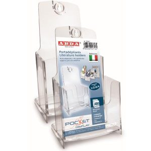 PORTADEPLIANT 1 TASCA A6 - PORTADEPLIANT MODULARI, A SCOMPARTI SINGOLI - 1/3 A4