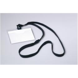 CF10 PORTANOME CON CORDONCINO - PORTABADGE CON CORDONCINO 10mm