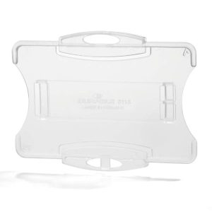 CF10 PORTABADGE RIGIDO  54X87 MM - PORTABADGE LATO APERTO SENZA CLIP