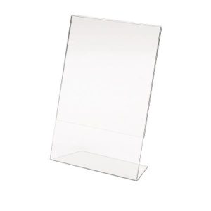 PORTADEPLIANT ACRILICO 15X20 VERTIC