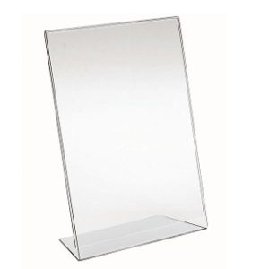 PORTADEPLIANT ACRILICO 20X30 VERTIC