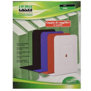 COPPIA 2 REGGILIBRI IN METALLO ROSS - 088