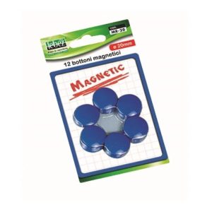 CF12 BOTTONI MAGN.BLU 20 MM BLIST. - BOTTONI MAGN.20 MM BLIST.12 PZ
