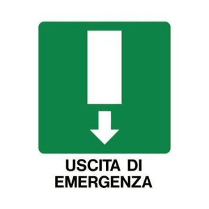 CARTELLO USCITA EMERGENZA - 593EF52051
