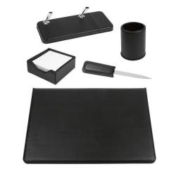 SET SCRIVANIA 5 PEZZI NERO - 60270