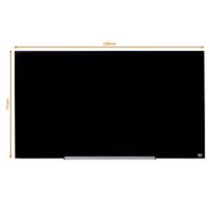 LAVAGNA DIAMOND VETRO 1264X711NERO - Impression Pro