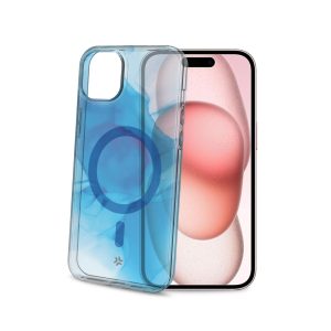 MAGSAFE SHADES COVER IPHONE 15 BL - MAGSHADES - Cover semi-trasparente dotata di tecnologia Magsafe, bordi rinforzati, protezione tasti compatibile per Apple iPhone 15