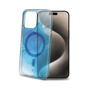 MAGSAFE SHADES COVER IPHONE15PROMAX - MAGSHADES - Cover semi-trasparente dotata di tecnologia Magsafe, bordi rinforzati, protezione tasti compatibile per Apple iPhone 15 Pro Max
