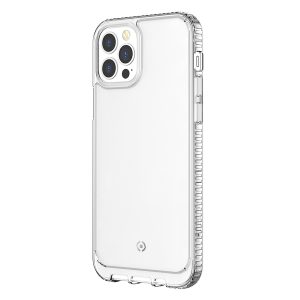 HEXALITE COVER IPHONE 12 PRO MAX WH - HEXALITE - Cover trasparente semi rigida, ultra resistente in Poliuretano + Policarbonato compatibile con Apple iPhone 12 Pro Max