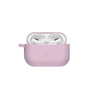 AIRPODS PRO CASE PINK - AIRCASE - Custodia in silicone morbido compatibile con Airpods Pro