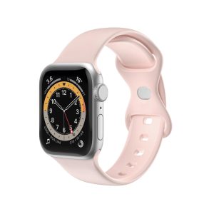 APPLE WATCH 42/44/45 SILICONE BPINK - WBANDSIL - Apple Watch Band 42/44/45mm
