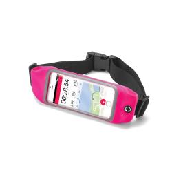 SPORT RUNBELT VIEW 4.7 PINK - RUNBVIEW - Cintura sportiva regolabile, compatibile con smartphone fino a 4.7" dimensione display, finestra trasparente per utilizzo touch, foro gommato per passaggio auricolari