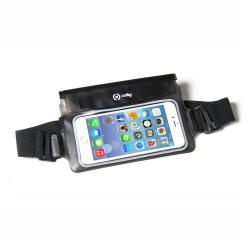 SPLASHBELT BAG UP TO 6 5 BLACK - SPLASHBELT - Cintura elastica impermeabile compatibile con smartphone fino a 6.5" dimensione display, chiusura ermetica, certificato IPX8, doppia tasca interna