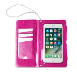 SPLASHWALLET UP TO 6.2 PINK - SPLASHWALLET - Custodia impermeabile compatibile con smartphone fino a 6.2" dimensione display, massima protezione da sabbia, creme, polvere e spruzzi d'acqua, certificazione IPX4