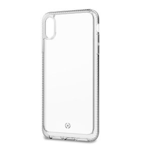 HEXALITE COVER IPHONE XS MAX WHITE - HEXALITE - Cover trasparente semi rigida, ultra resistente in Poliuretano + Policarbonato compatibile con Apple iPhone Xs Max