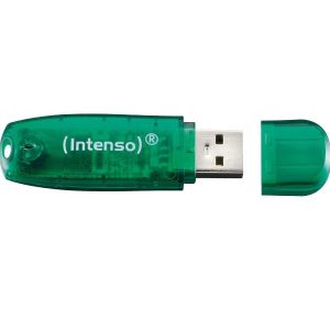 CHIAVETTA USB 8GB VERDE USB 2.0 - Rainbow Line 8 gb green