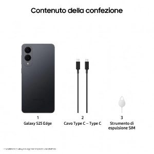 GALAXY S25 EDGE 12GB+256GB BLACK - GALAXY S25 EDGE 12GB+256GB TITANIUM JETBLACK