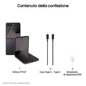 GALAXY Z FLIP7 12+256GB BLACK EE - GALAXY Z FLIP7 12+256GB JETBLACK ENTERPRISE EDITION