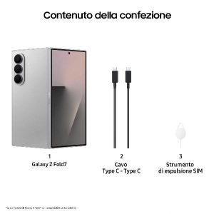 GALAXY Z FOLD7 12+256GB SILVER - GALAXY Z FOLD7 12+256GB SILVER SHADOW