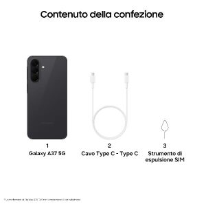 GALAXY A37 6+128GB CHARCOAL