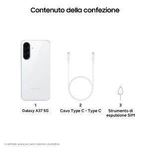GALAXY A37 6+128GB WHITE