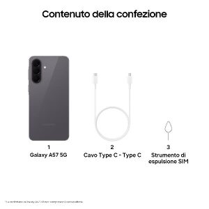 GALAXY A57 8+128GB GRAY