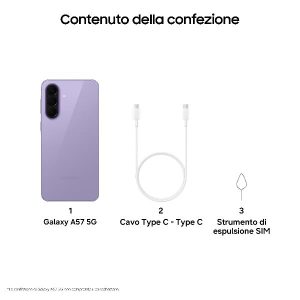 GALAXY A57 8+128GB LILAC