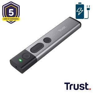 KAZUN ALUMINIUM WIRELESS PRESENTER - KAZUN DISPOSITIVO PER PRESENTAZIONI WIRELESS RICARICABILE