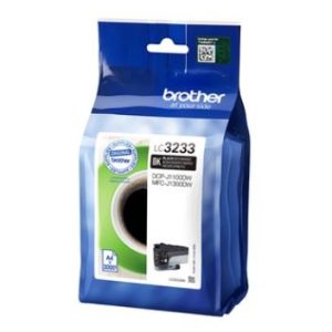 CART NERA MFC-J1100DW/DCPJ1100DW 3K - Cartuccia inchiostro Nera Brother LC3233BK