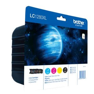 KIT 4 CARTUCCE COL MFCJ6510-6910DW - Valuepack 4 cartucce inchiostro Brother LC1280XLVALBP