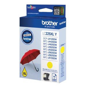 CART GIALL MFC-J4420DW/4620DW 1200P - Cartuccia inchiostro Gialla Brother LC225XLY